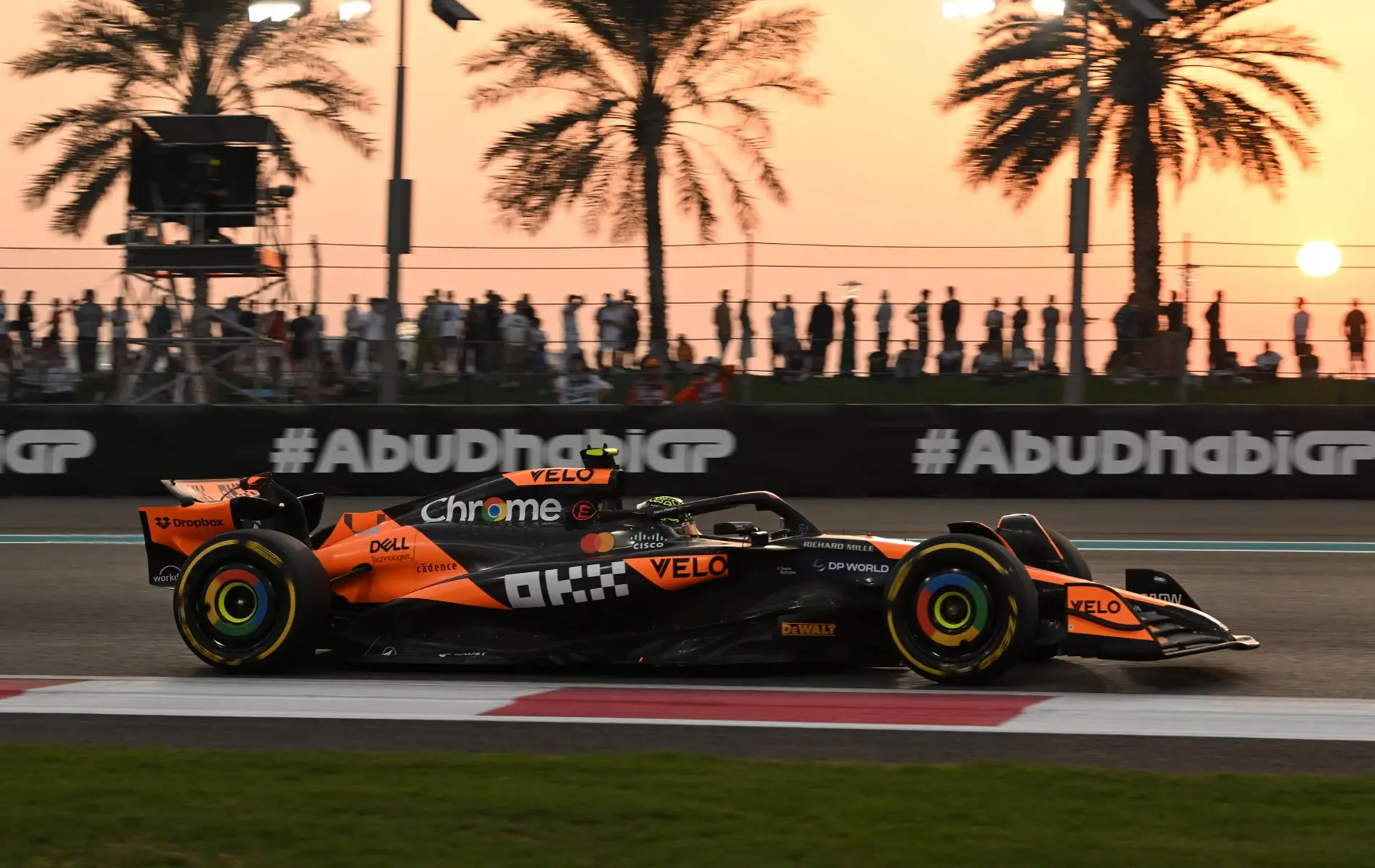 2024 Abu Dhabi GP FP2 Lando Norris tops Practice Two F1 History