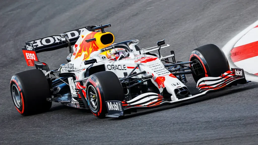 RB16B special Honda white livery