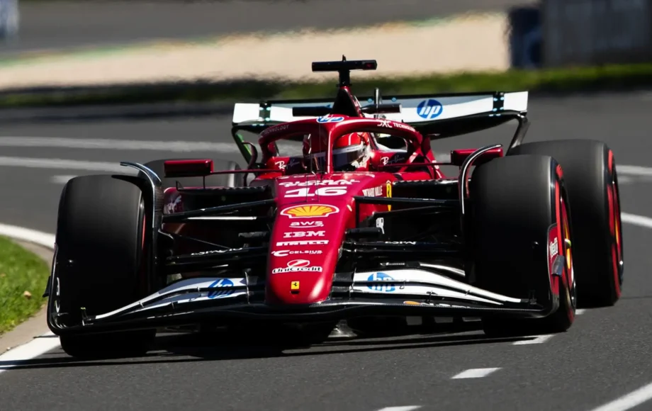 Charles Leclerc Ferrari 2025 Australian GP FP2