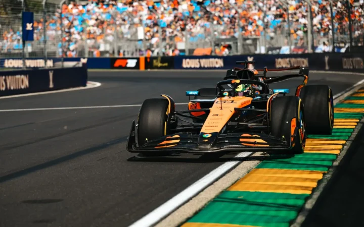 Oscar Piastri McLaren 2025 Australian GP FP3